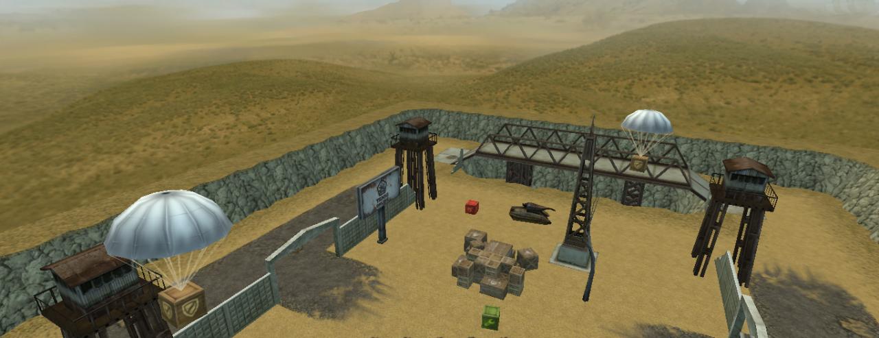 3D坦克动感区域地图