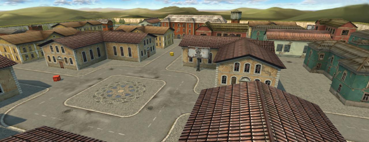 3D坦克古代城堡地图