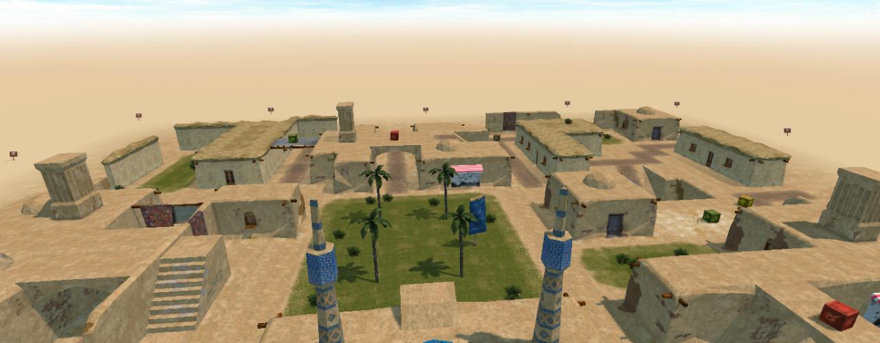 3D坦克圣地之战地图