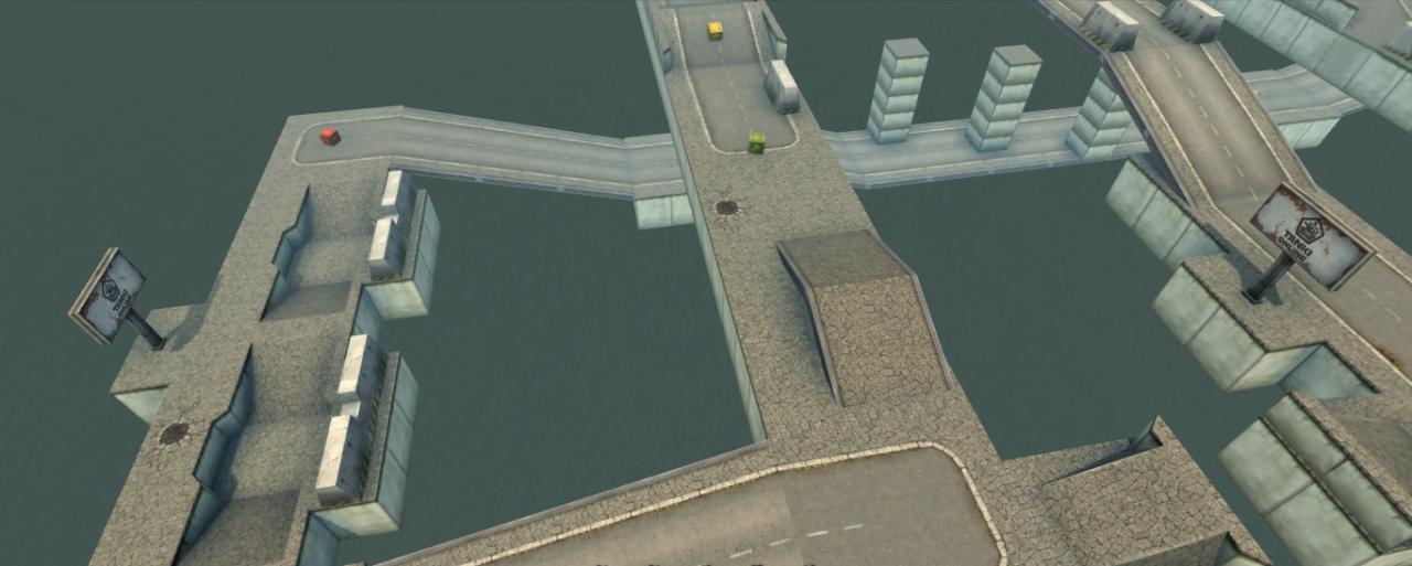 3D坦克天空要塞地图