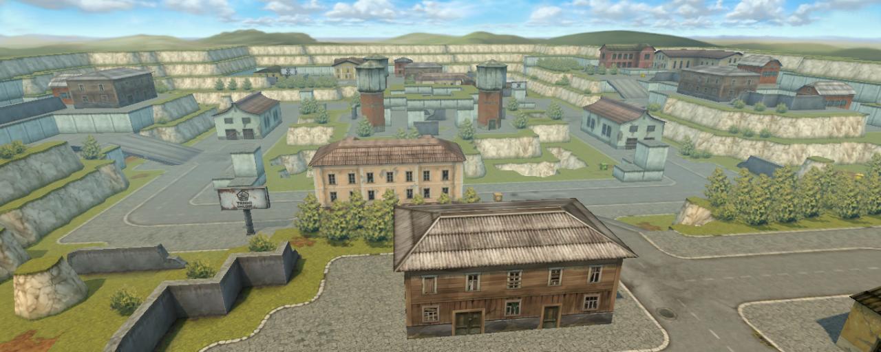 3D坦克失落神庙地图