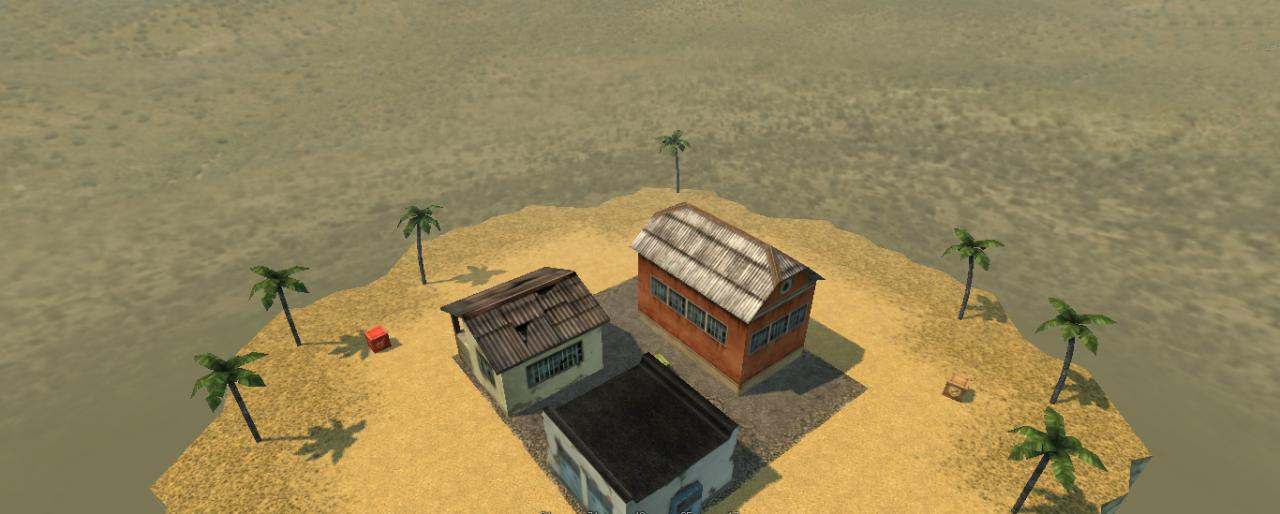 3D坦克小岛地图