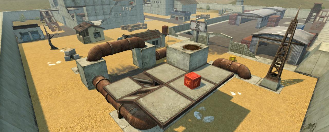 3D坦克工厂之战地图