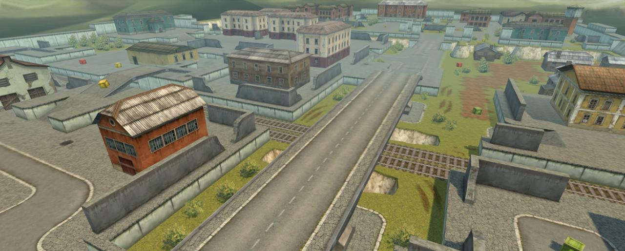 3D坦克柏林巷战地图