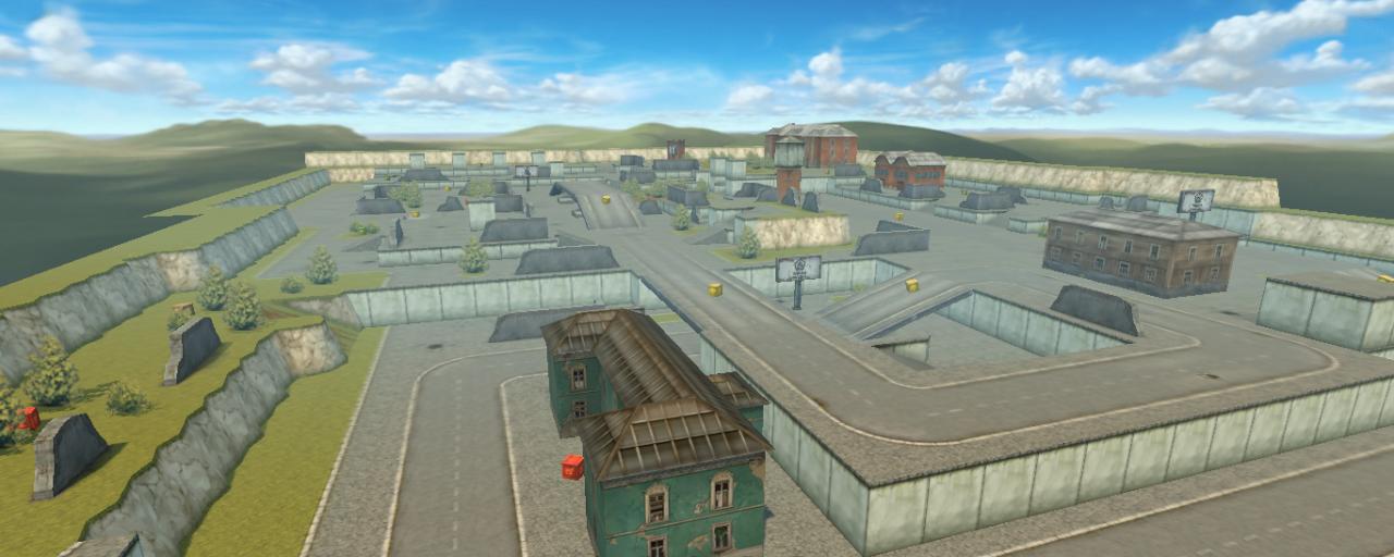 3D坦克死亡轨道地图