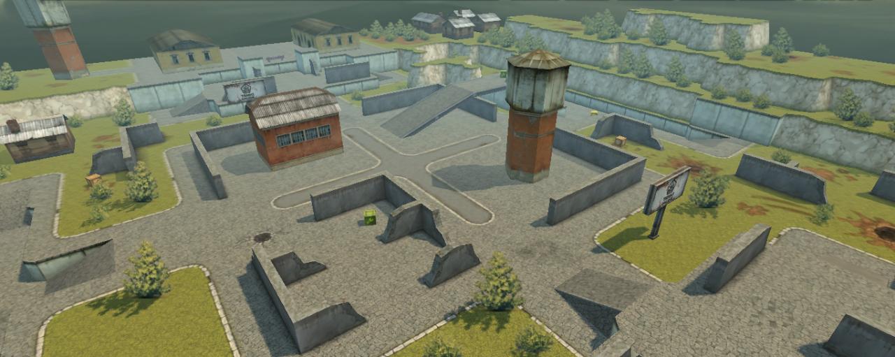 3D坦克演练场地图