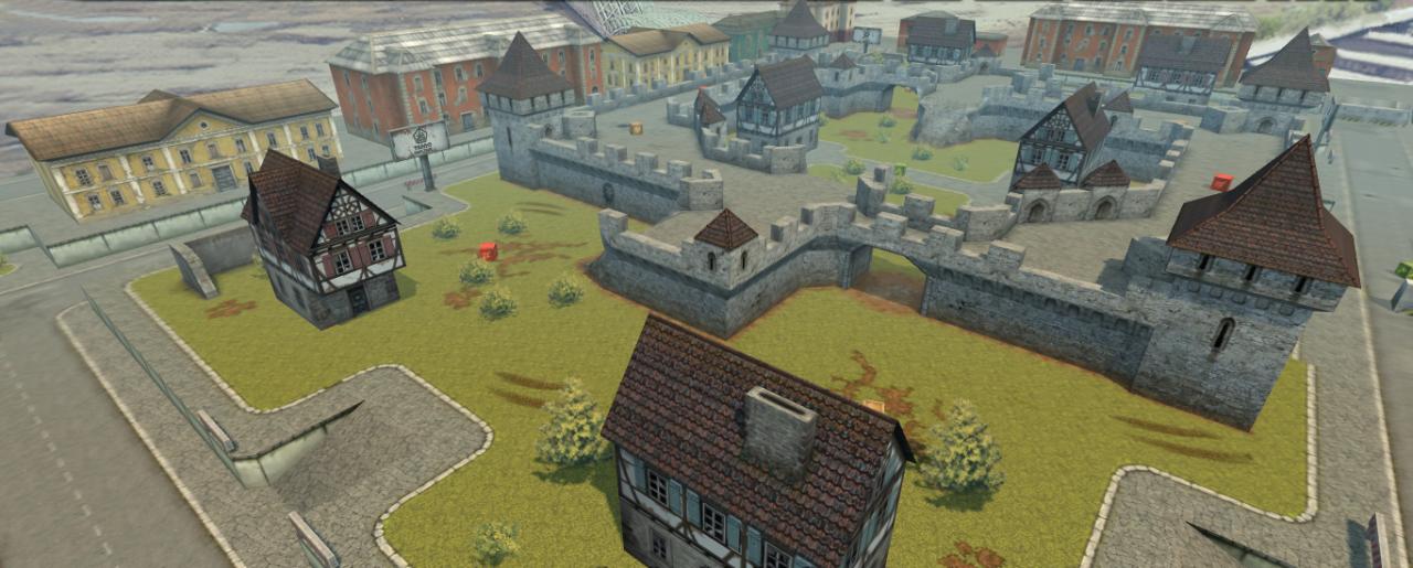 3D坦克科隆地图