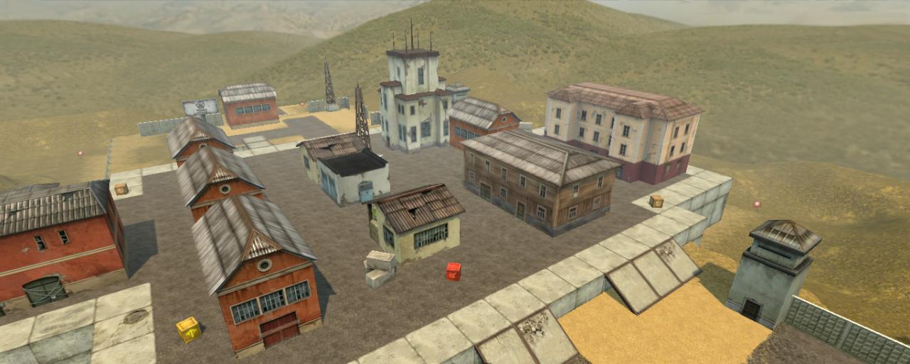 3D坦克穿越之战地图