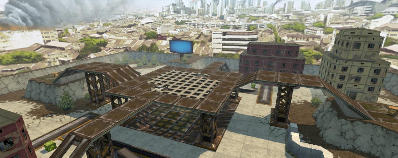 3D坦克遗弃工厂地图