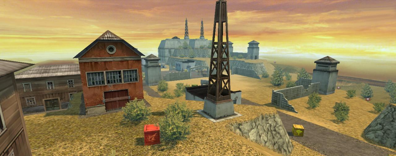 3D坦克高原地图