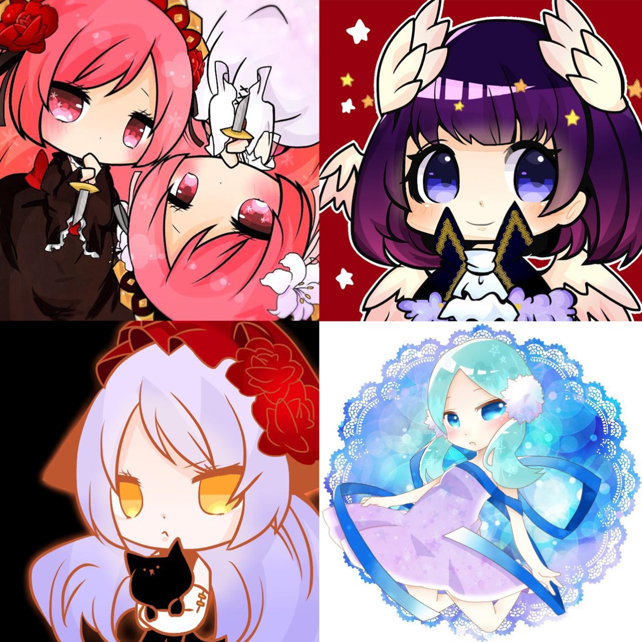 BEMANI音乐游戏角色Q版头像 预览图