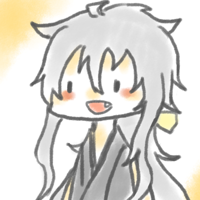 刀剑乱舞小狐丸Q版淡彩头像