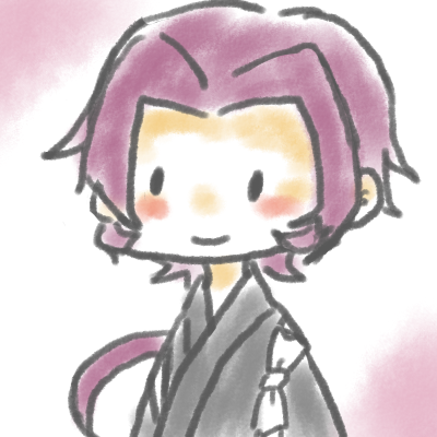 刀剑乱舞蜻蛉切Q版淡彩头像