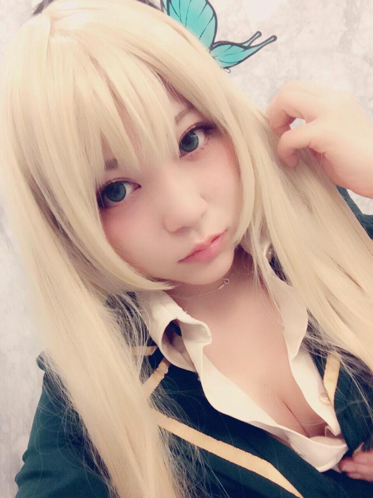 星乃まみ扮柏崎星奈自拍