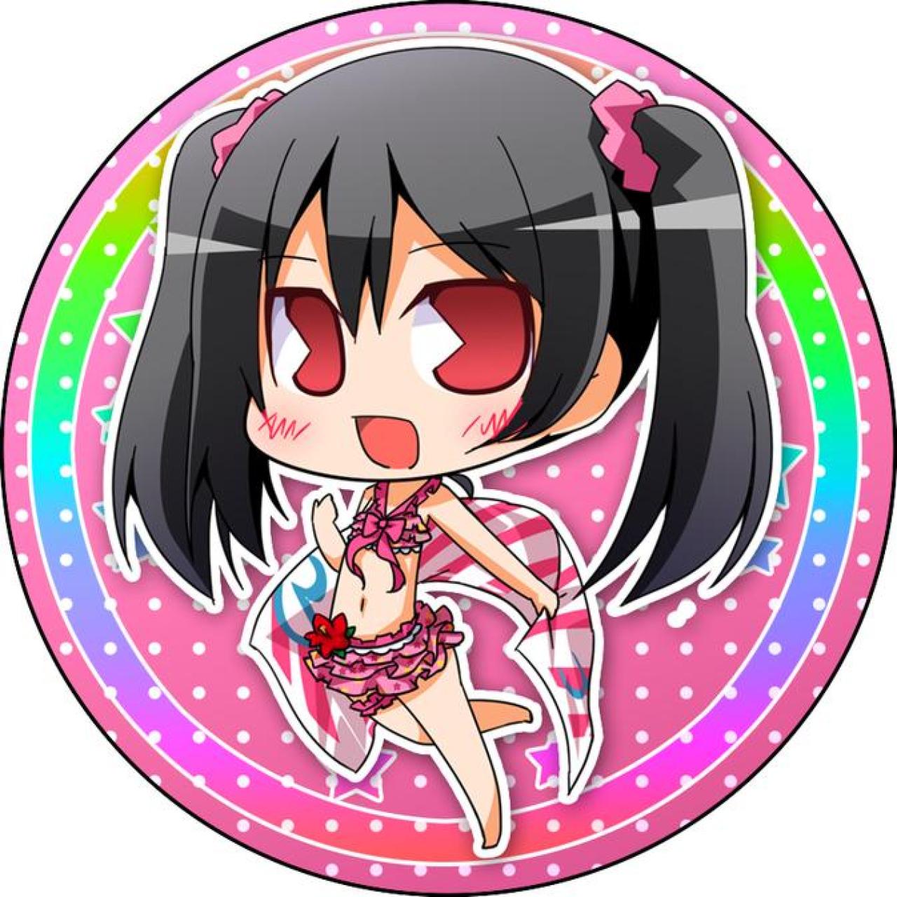 LoveLive!矢泽妮可徽章圆头像