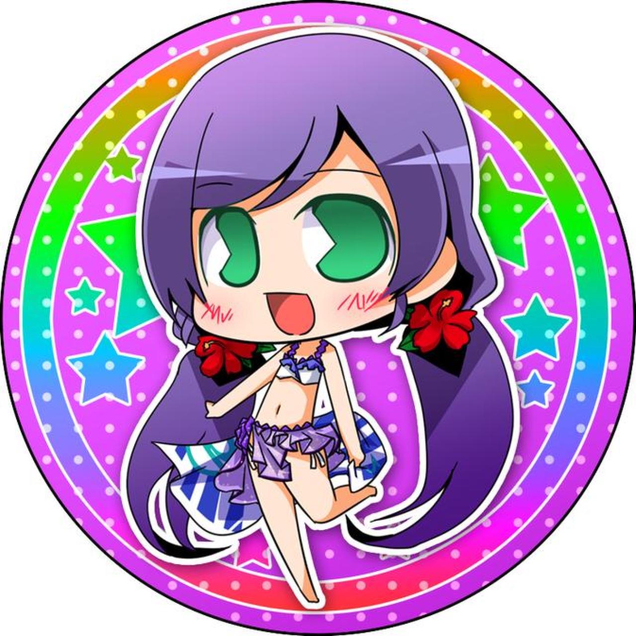 LoveLive!东条希徽章圆头像