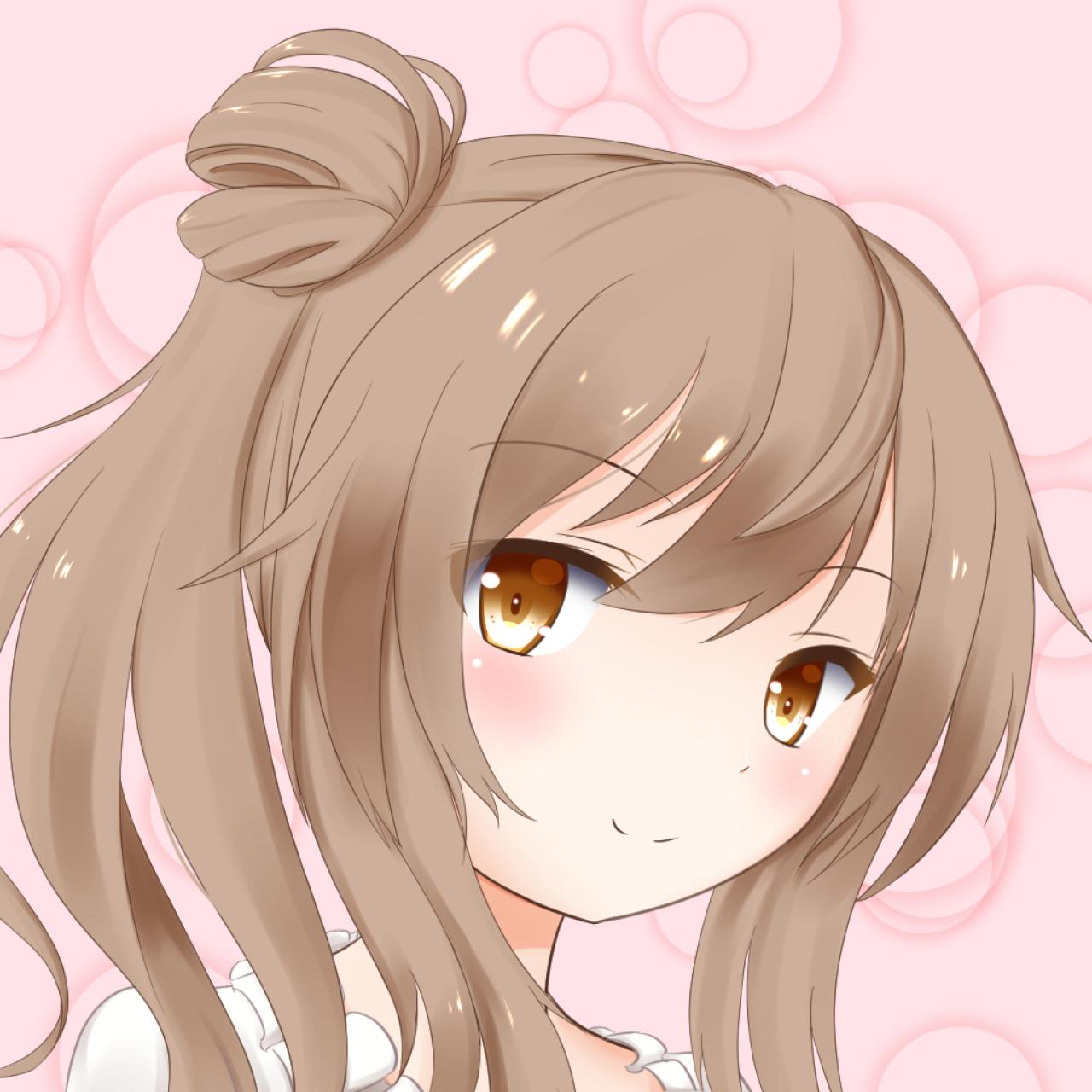 微笑神情的CeVIO佐藤莎莎拉头像