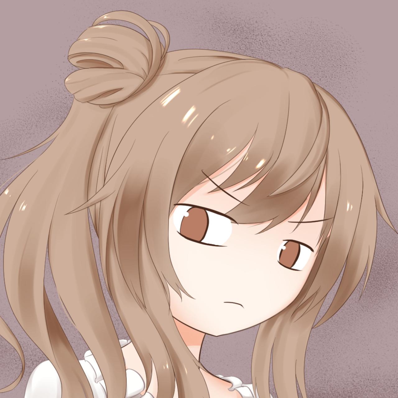 傲娇神情的CeVIO佐藤莎莎拉头像