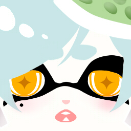 平静的喷射战士Splatoon Squid Sisters妹妹Marie头像