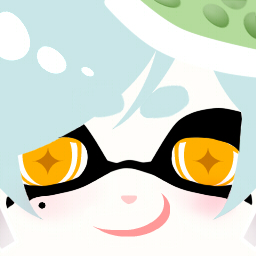 撇嘴的喷射战士Splatoon Squid Sisters妹妹Marie头像