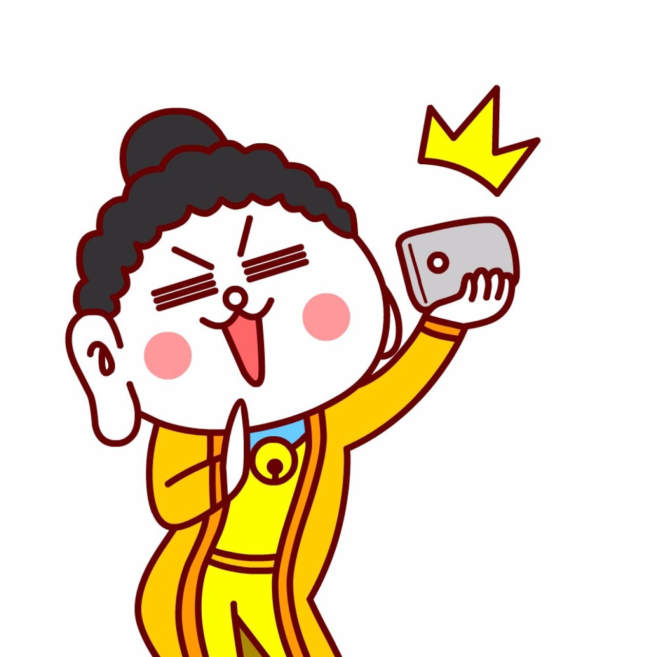 嗷大喵版西游记如来佛祖头像