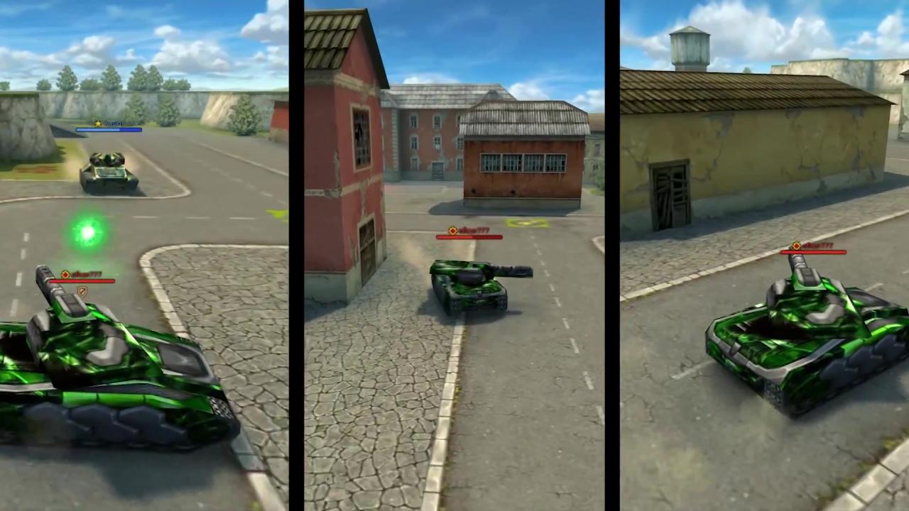 3D坦克玩家Oficer77使用蜂王雷暴炮讲解道具的使用时机