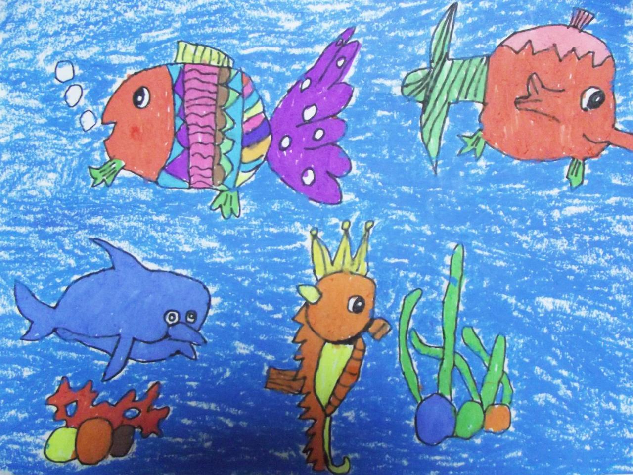 海底世界 高钰坤画