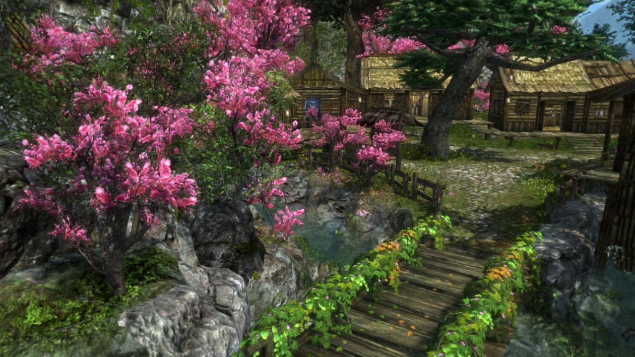 仙剑奇侠传六与青山风景