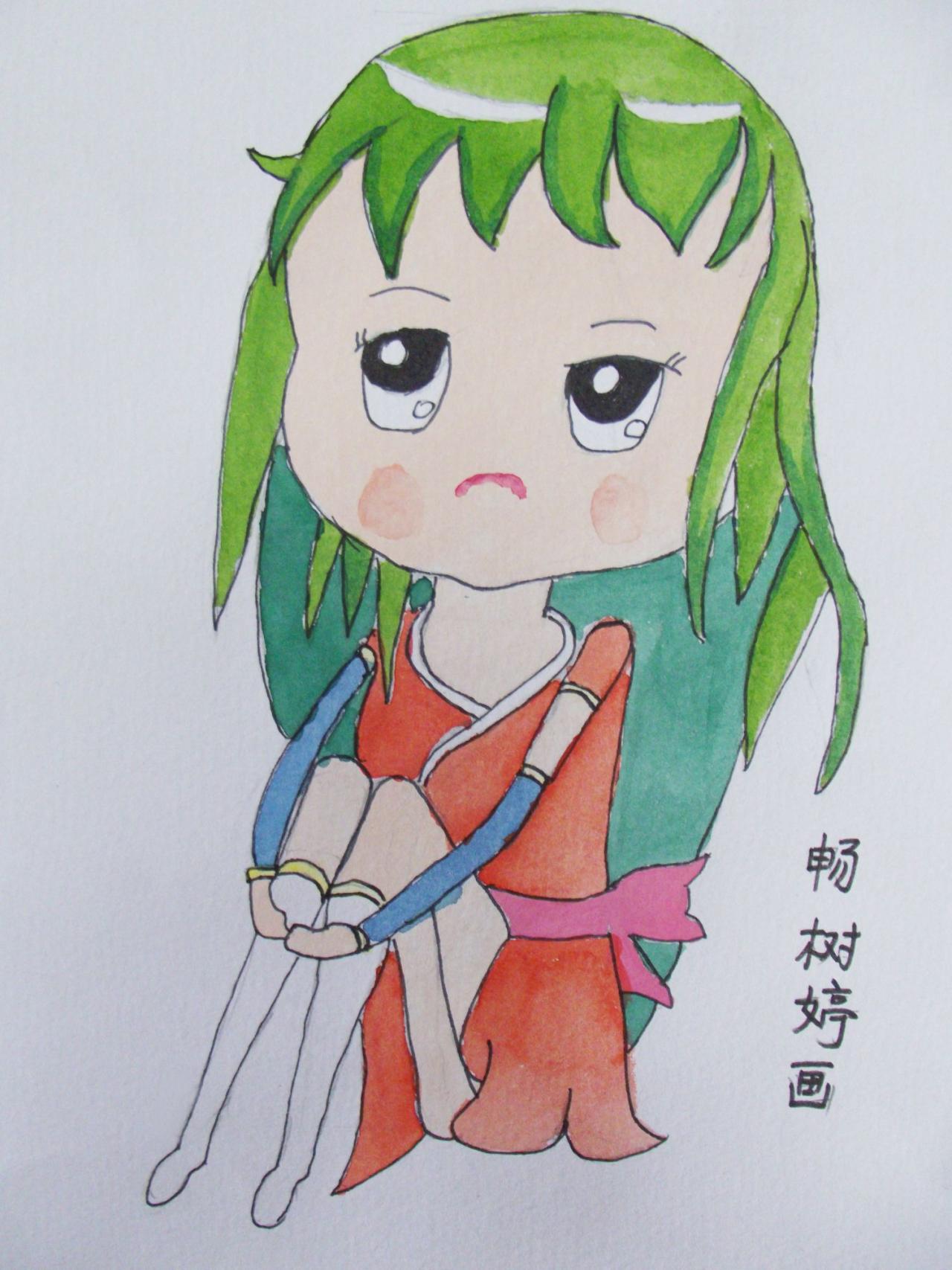 Q版女孩 畅树婷画