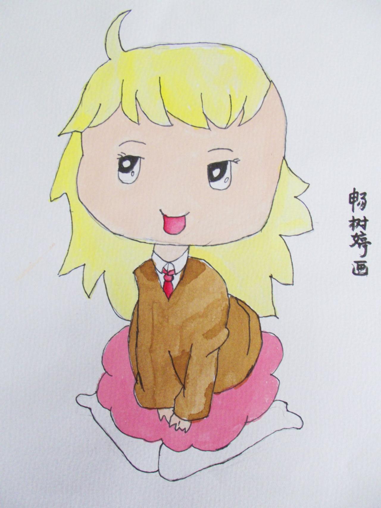 Q版女孩 畅树婷画