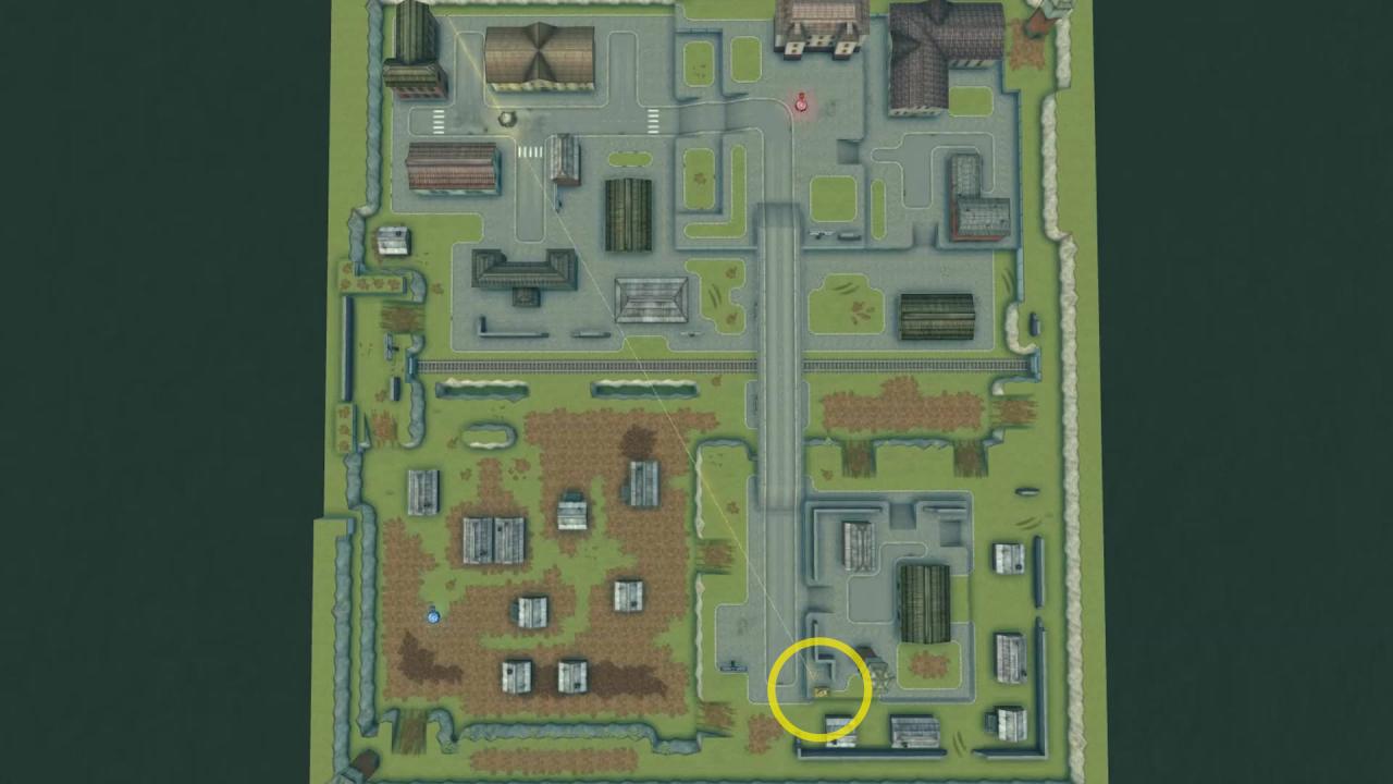 3D坦克大桥3C地图适合狙击的点1