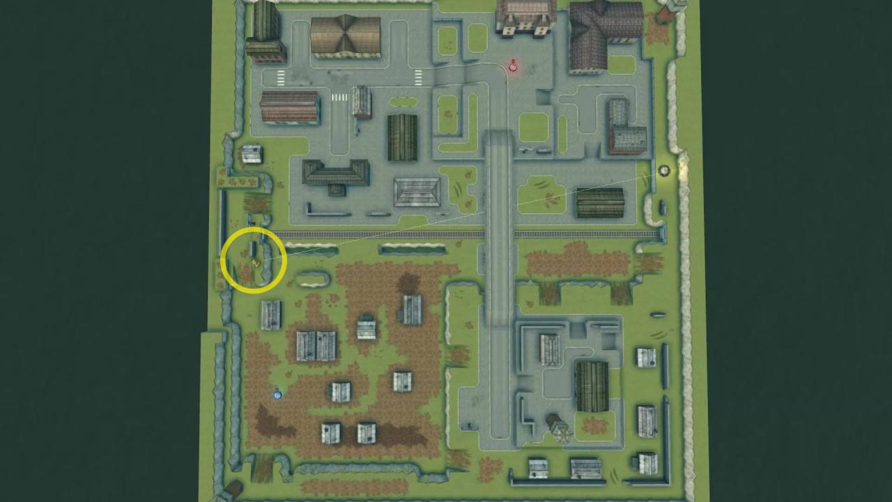 3D坦克大桥3C地图适合狙击的点3