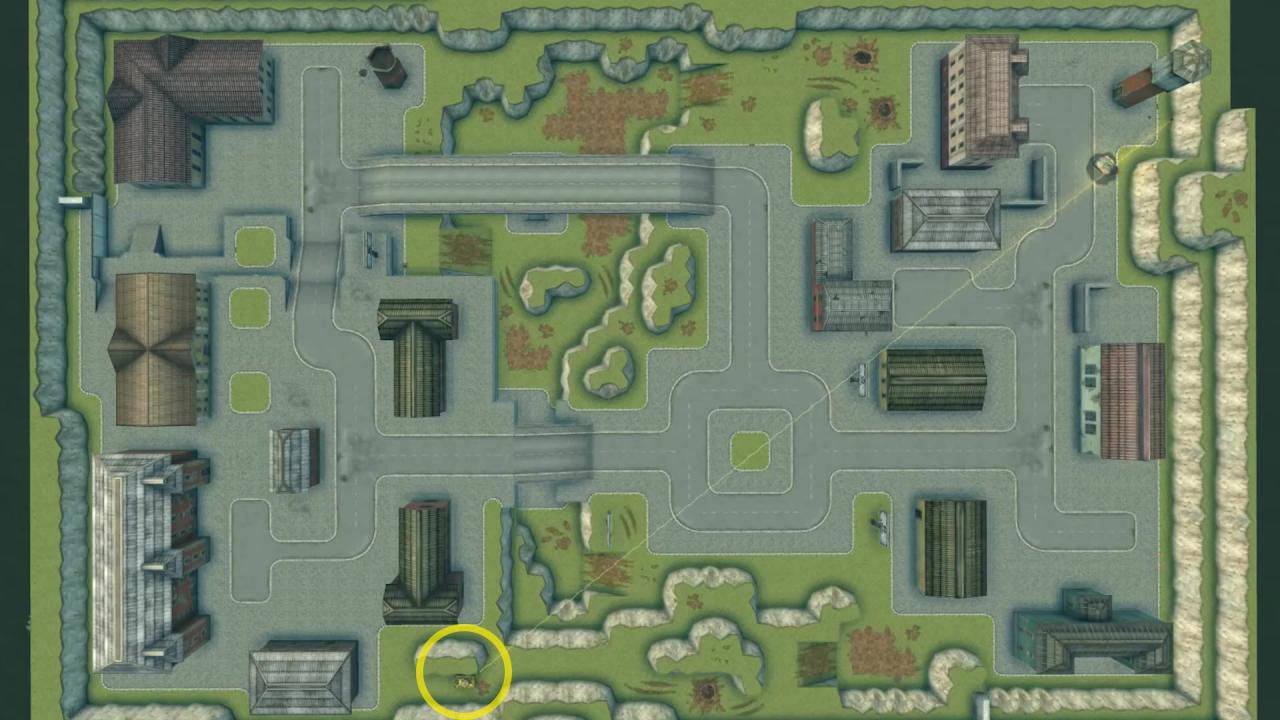 3D坦克山城3C地图适合狙击的点2