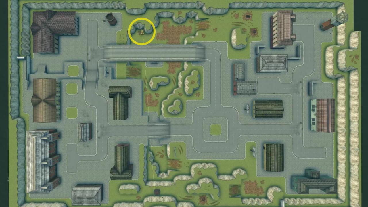 3D坦克山城3C地图适合狙击的点3