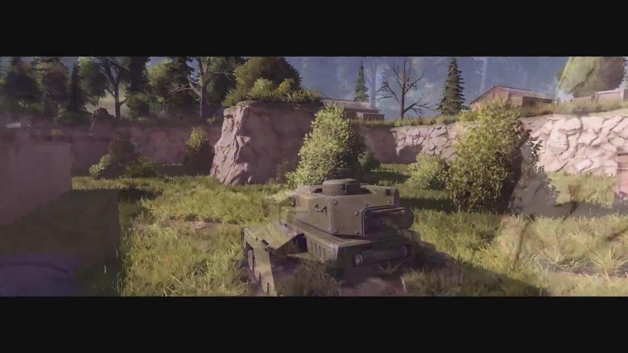 Unity版3D坦克黄蜂在训练场地图