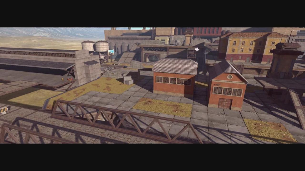 Unity版3D坦克寂静地图俯视图