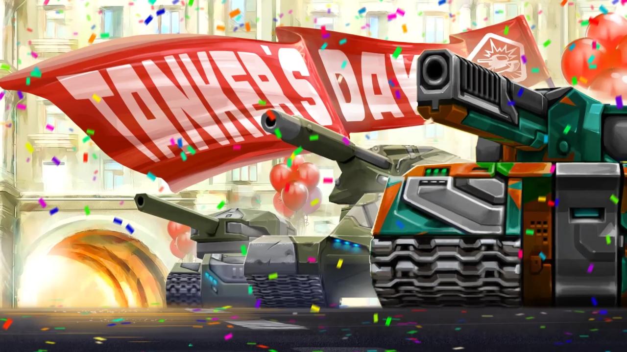 3D坦克活动壁纸之坦克手日