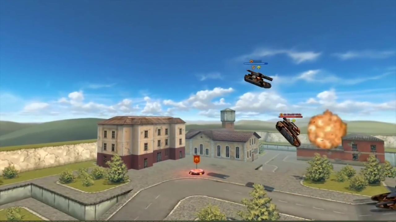 3D坦克跑酷大师获奖作品截图