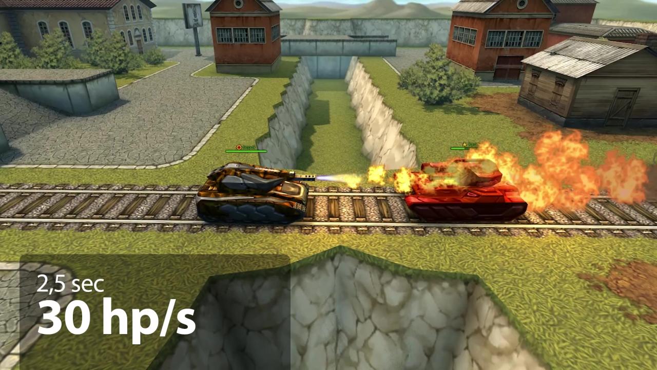 3D坦克火焰炮M3灼伤伤害的最大速度