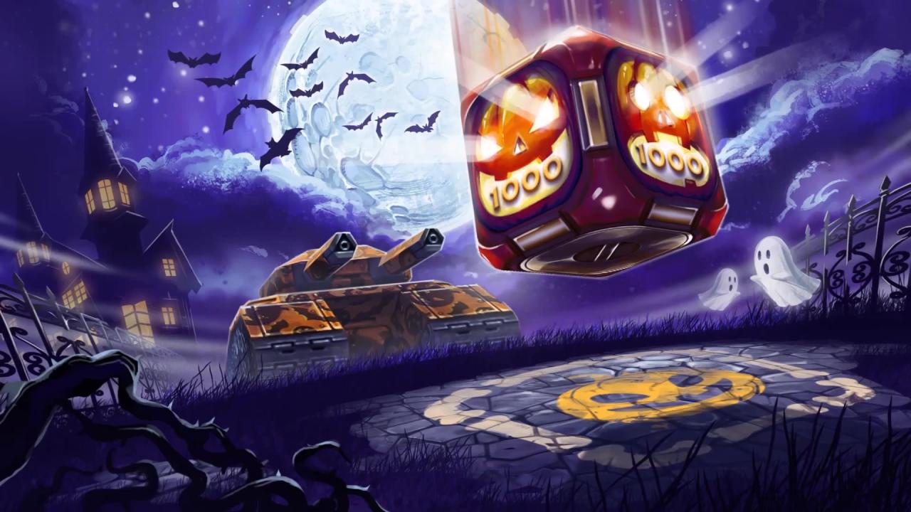 3D坦克万圣节活动壁纸