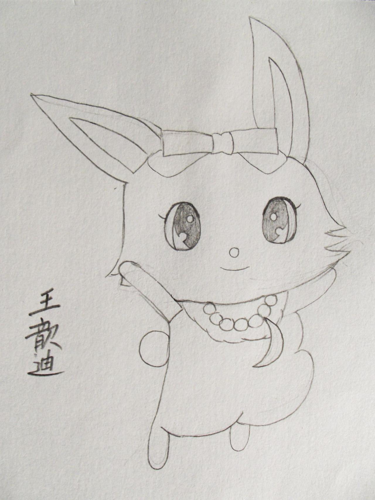 宝石宠物 卡内特 王歆迪画