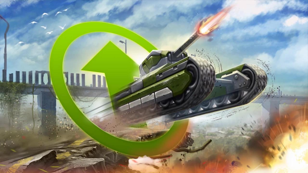 3D坦克装备强化微升级更新壁纸