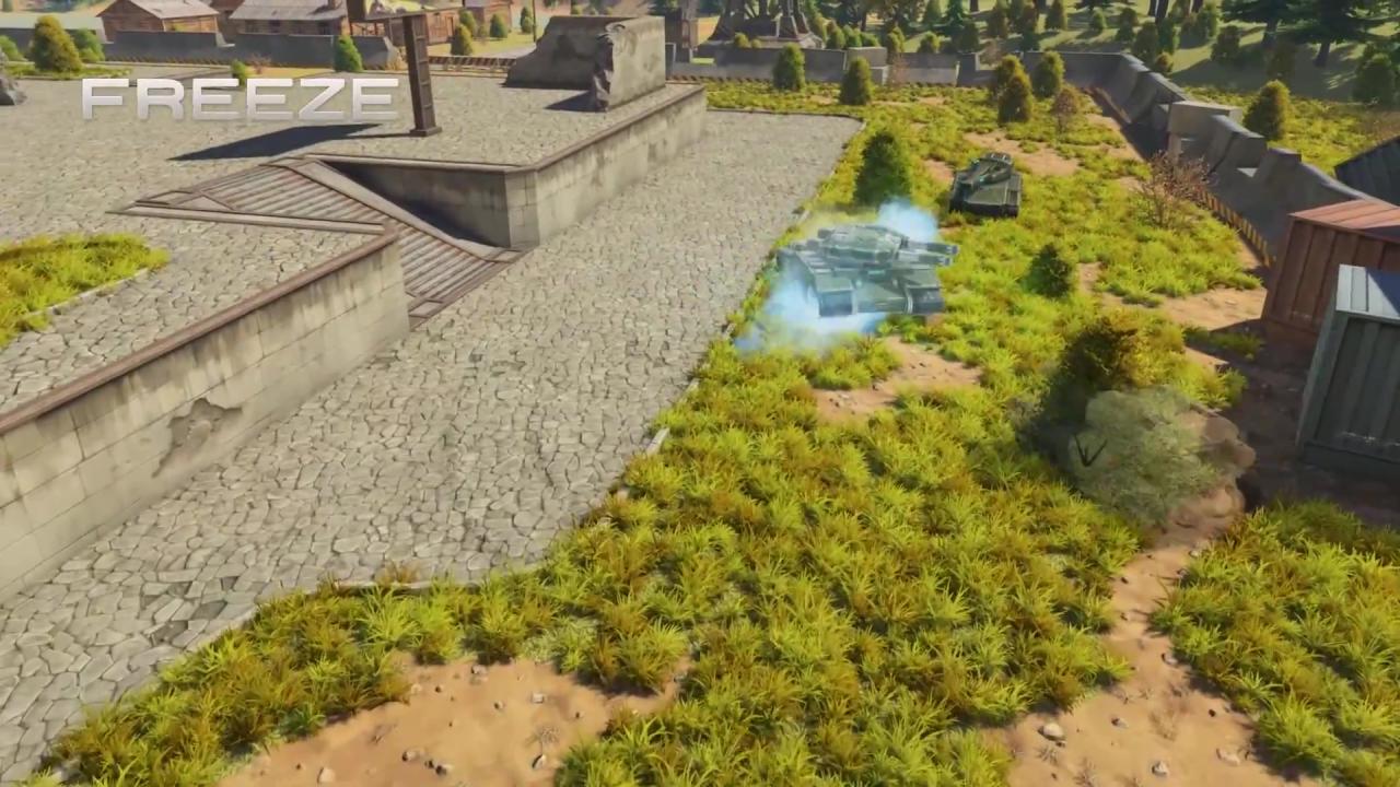 Unity新版3D坦克近战炮塔冰风暴