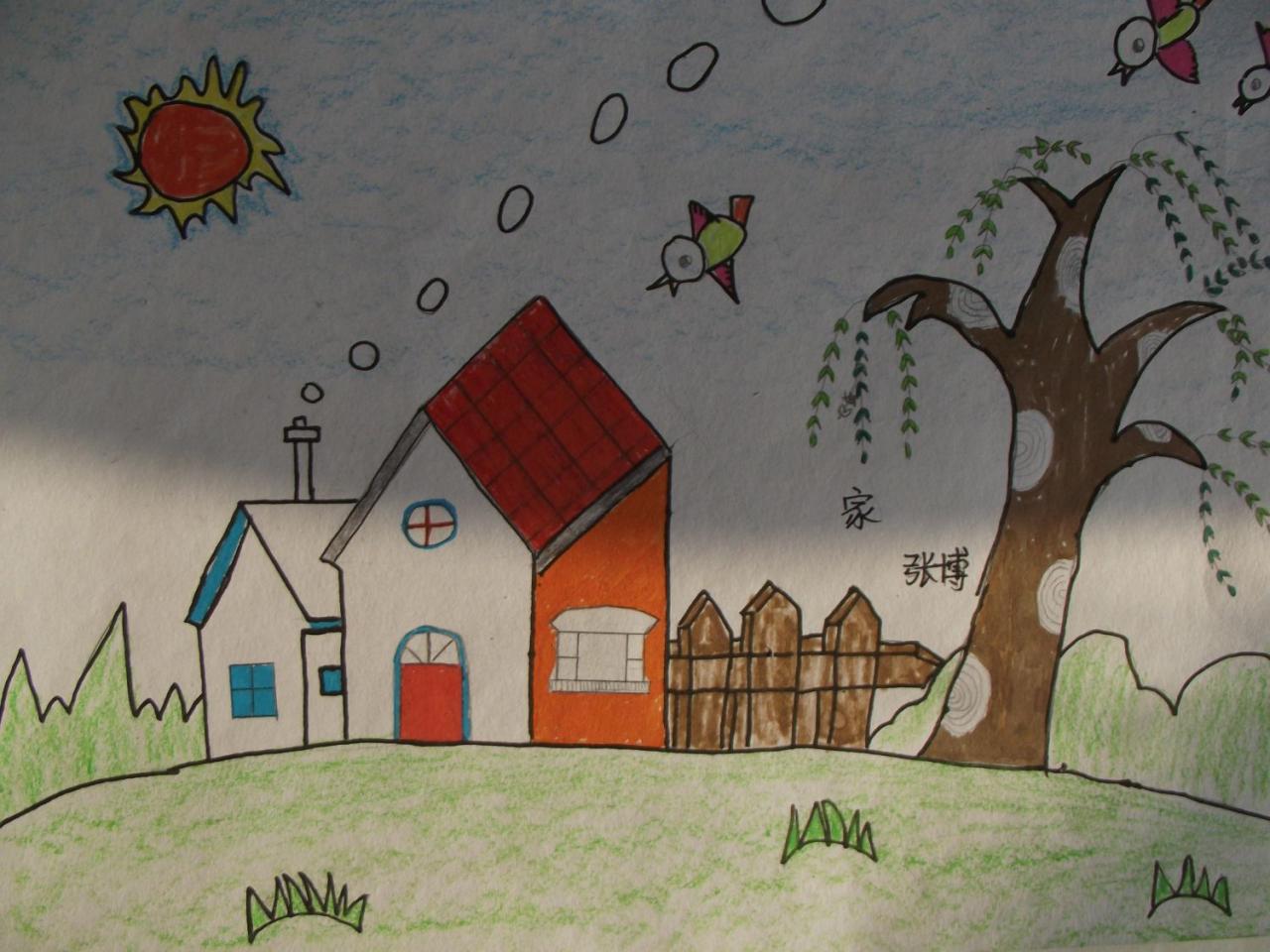 家 张博画