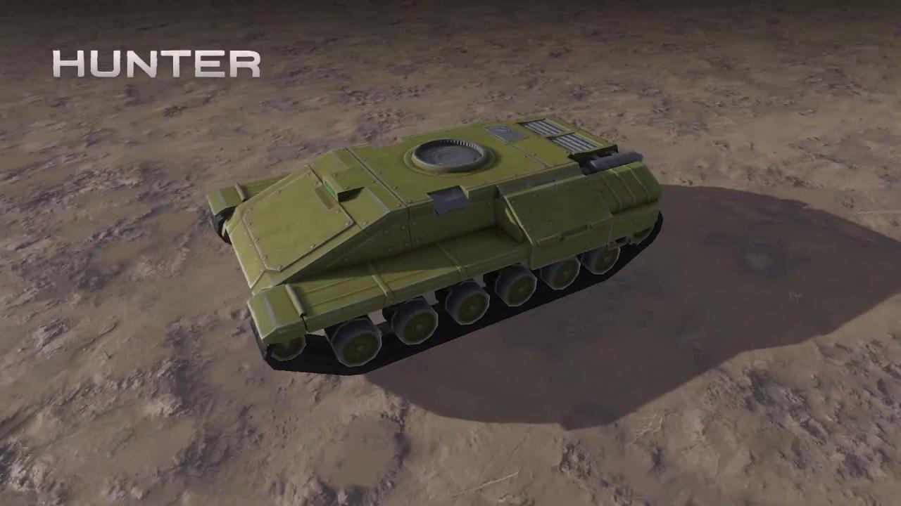 Unity新版3D坦克猎人中甲底盘