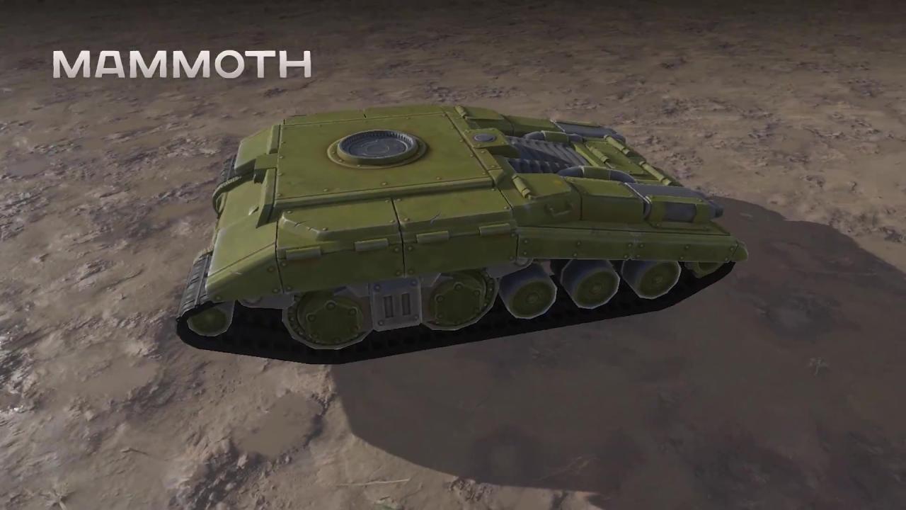 Unity新版3D坦克猛犸象底盘