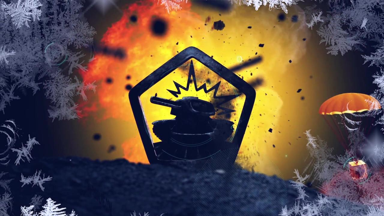 3D坦克2016年雪花壁纸