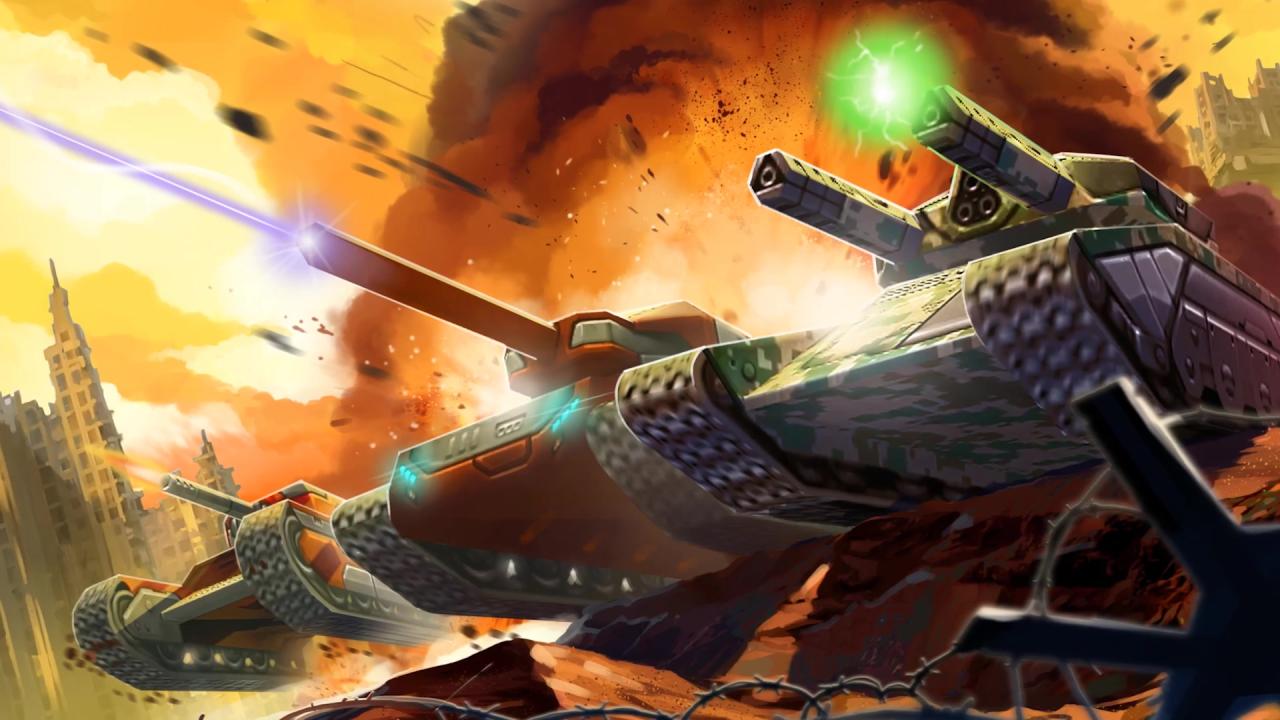 3D坦克铁人节壁纸