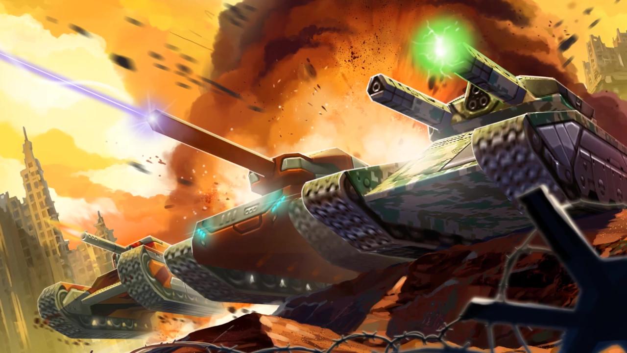 3D坦克铁人节活动壁纸