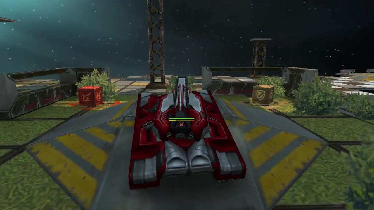 3D坦克装备了红武士迷彩的滑膛炮维京坦克